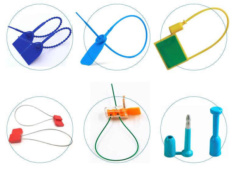 Waterproof Plastic RFID Application UHF Zip Ribbon Seal Tag with Traceability