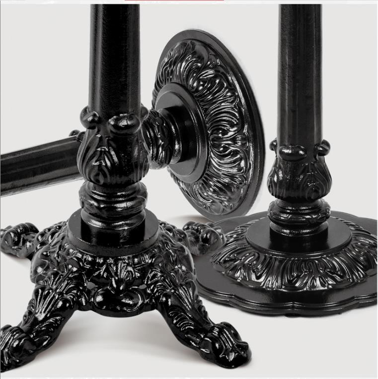 Outdoor Ornamental Cast Iron Table Base Furniture Hardware Part C6 Column