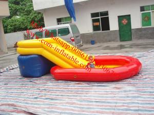 China children inflatable pool with slide wholesale