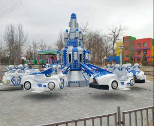 6 Arms Amusement Flying Car Self Controlled Aircraft Pattern 8m Operating Diameter