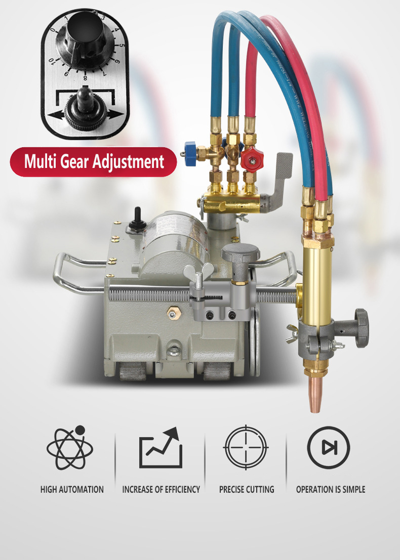 Metal Processed Magnetic Type Pipe Cutting Machine for Heavy-Duty Industrial Applications