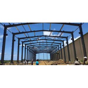 Economical Warehouse Steel Structure Fabrication And Design Q345B & Q235B