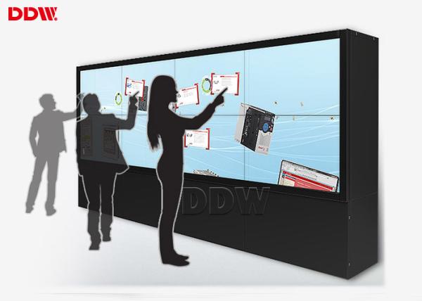 Quality Anti Glare Video Wall Equipment / Dynamic Image Interactive Video Display for sale