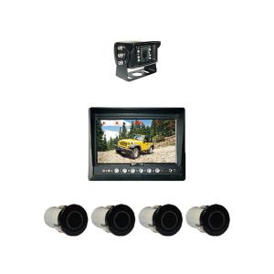 Triangulation Truck Rear View Camera System Ultrasonic Car Reversing Distance Sensing System RoHS