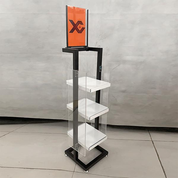 Quality High End 30cm Depth 100cm Height Grocery Display Shelves For Cosmetic for sale