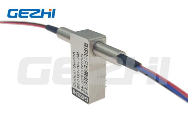 Quality D1x2 Mechanical Optical Switches 1650nm LC UPC Dual Relay Switch for sale