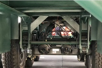 4axles 3axles 20ft 40ft Flatbed Container Chassis Semi Trailer With Container Locks For Sale
