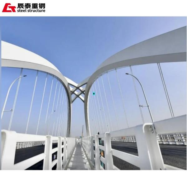 Quality Prefab Modular Steel Bridge Easy Install Large Span Steel Structure Bridge for sale