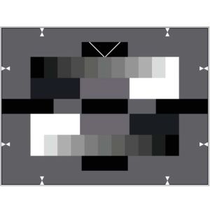 China Reflective Ikegami Set Up Test Chart Sineimage YE0201 wholesale