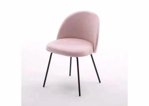 China Furniture Room Oem ODM Stackable Velvet Fabric Dining Chairs wholesale