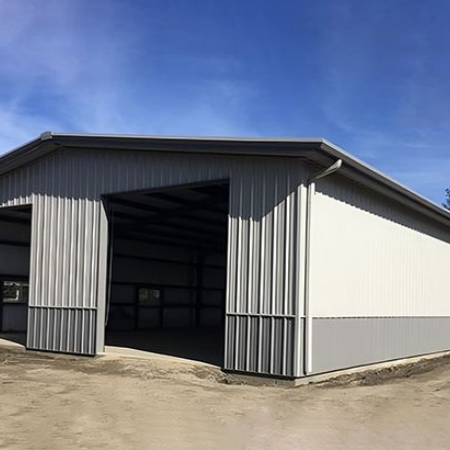 Large Wind Load Steel Frame Workshop Building Self Design Factory Building