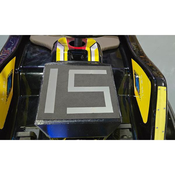 220V Electric Arcade Go Kart Racing Machine for Kids 350W