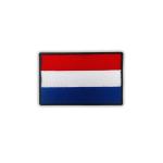 Embroidered National Flag Badge Patches Hook And Loop Backing For Military