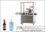 Automatic Monoblock Filling And Capping Machine , Spray Liquid Filling Capping