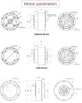 Faradyi Custom High Torque Dc Motor Bldc 1200W Pmdc 250W Single Phase Ac Motor