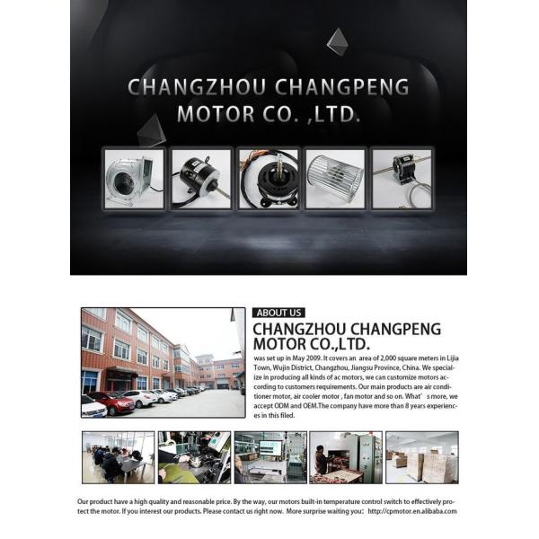 EVAP Cooler Blower Motor Aluminum shell YDK120-180-4 Air Cooler Fan Motor 3