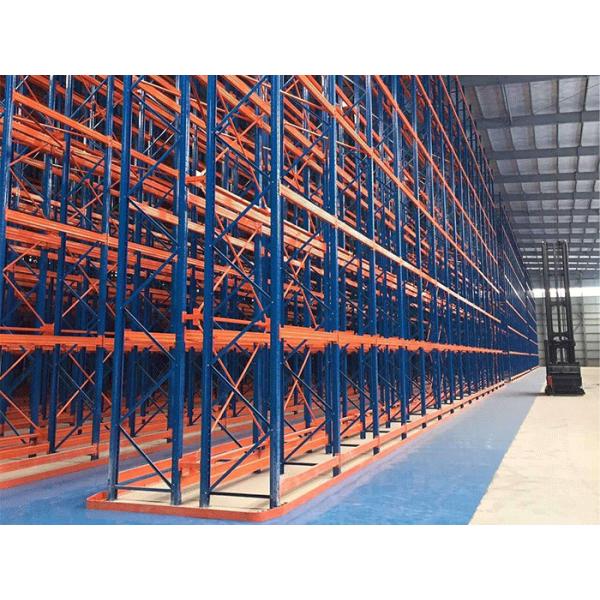 Compact VNA Pallet Racking System With Excellent Cubic Area Utilization