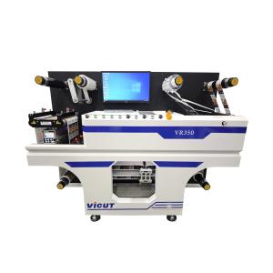 China VR350 Auto Rotary Feeding and Laminating Die Cutting Machine with DELTA PLC Control wholesale