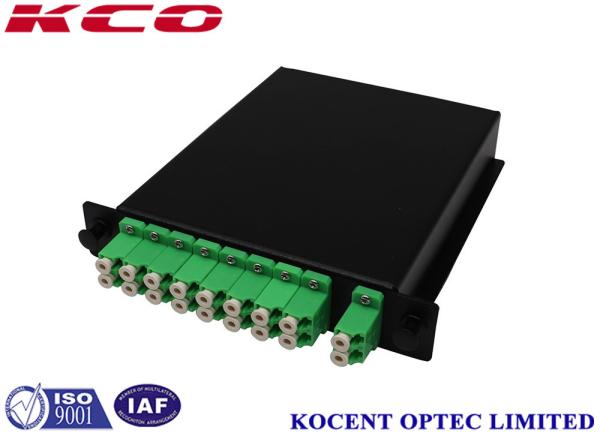 Quality LC/APC Duplex 2*16 G657A2 Optical Fibre PLC Splitter LGX Box for sale