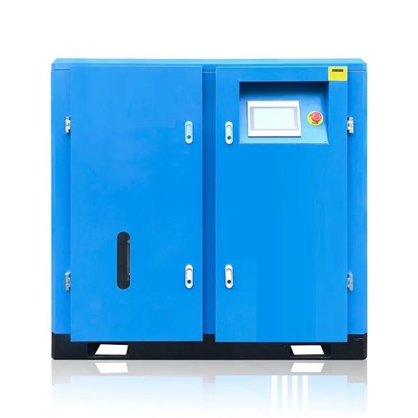 Low Noise 14L 11kw Portable Screw Air Compressor 3 Phase Air Cooling Direct Driven