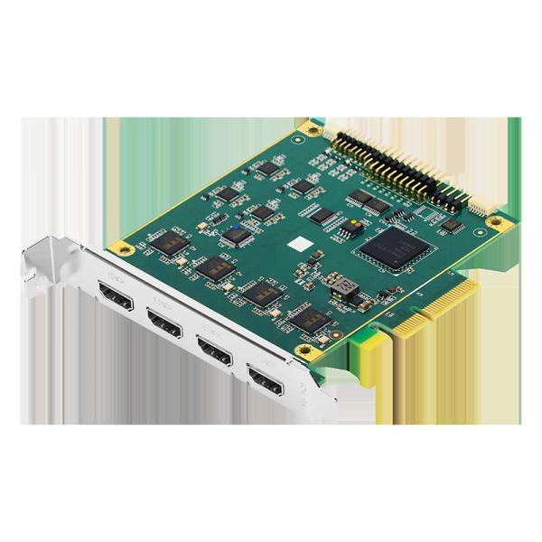 Quality PCIe 4U VMix Streaming Video Capture Card With 4 HDMI Inputs Four Channels for sale