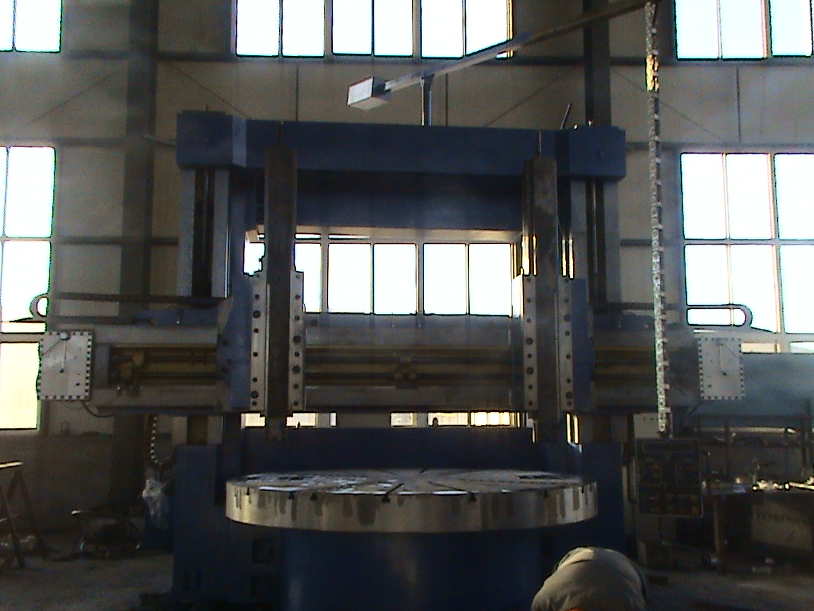 CNC Double Column Vertical Lathe Turret Turning Round Part Working Machinery