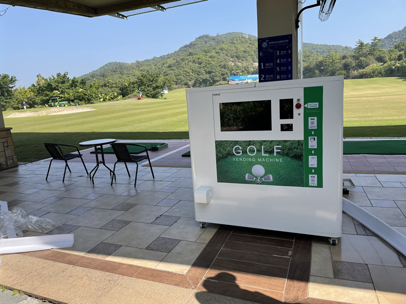 Driving Range Golf Ball Dispenser Commercial Golf Ball Vending Machine Equipment