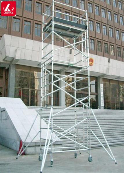 Quality 6061 Aluminum Working Bench Scaffolding Tower Ladder System Layer for sale