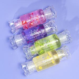 China GMPC Natural Vitamin Clear Lip Oil Moisturized Fruit Flavore Glitter Lip Oil on sale