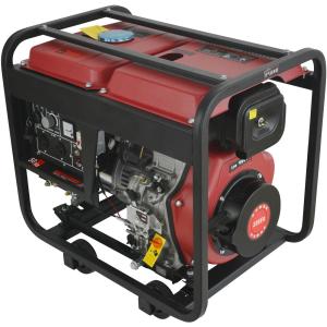 China Red Diesel Welding Generator 186FA 192F Diesel Engine Welder Generator wholesale