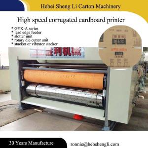 China Easy Operating Flexographic Printing Machine , Pizza Box Printing Machine wholesale