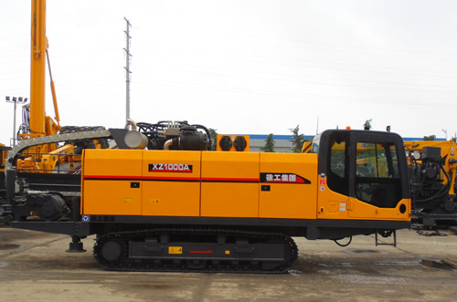 XCMG Horizontal Directional Drilling Rig Tools Rock Bore XZ1000A Yellow