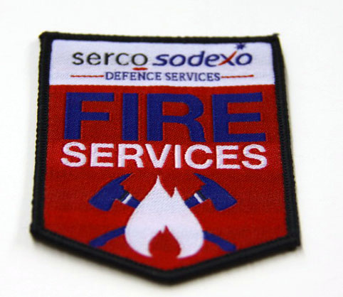 Custom Embroidered Patches, Fire Services Embroidery Patch For Clothing