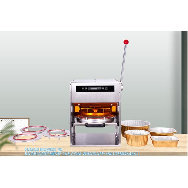 Automatic Electrical Sealing Machines, Sealer, Tray Sealer Aluminum Foil Manual Heat Sealing Machine