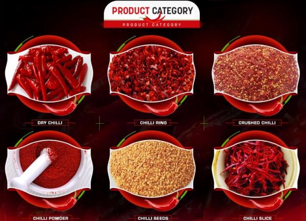 Halal Certified New Crop Chile Pepper Flakes With 15-35% Seeds