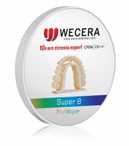 China 100% Precise Scaling Factor and Chemical Solubility 100 μg/cm2 for Multilayer Zirconia Disc wholesale