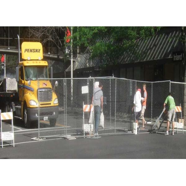 rust resistant 6ftx10ft Chain Link Temporary Fence Panels