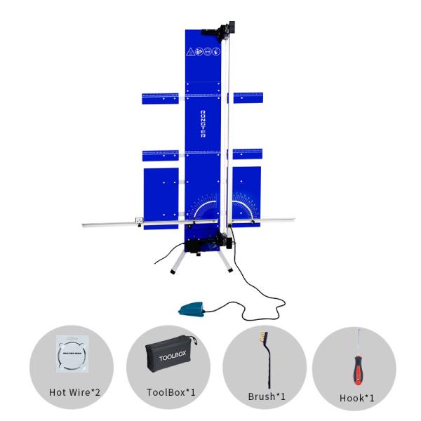 Quality Blue 110V-240V Hot Wire Cutting Machine Multi Purpose 200W for sale