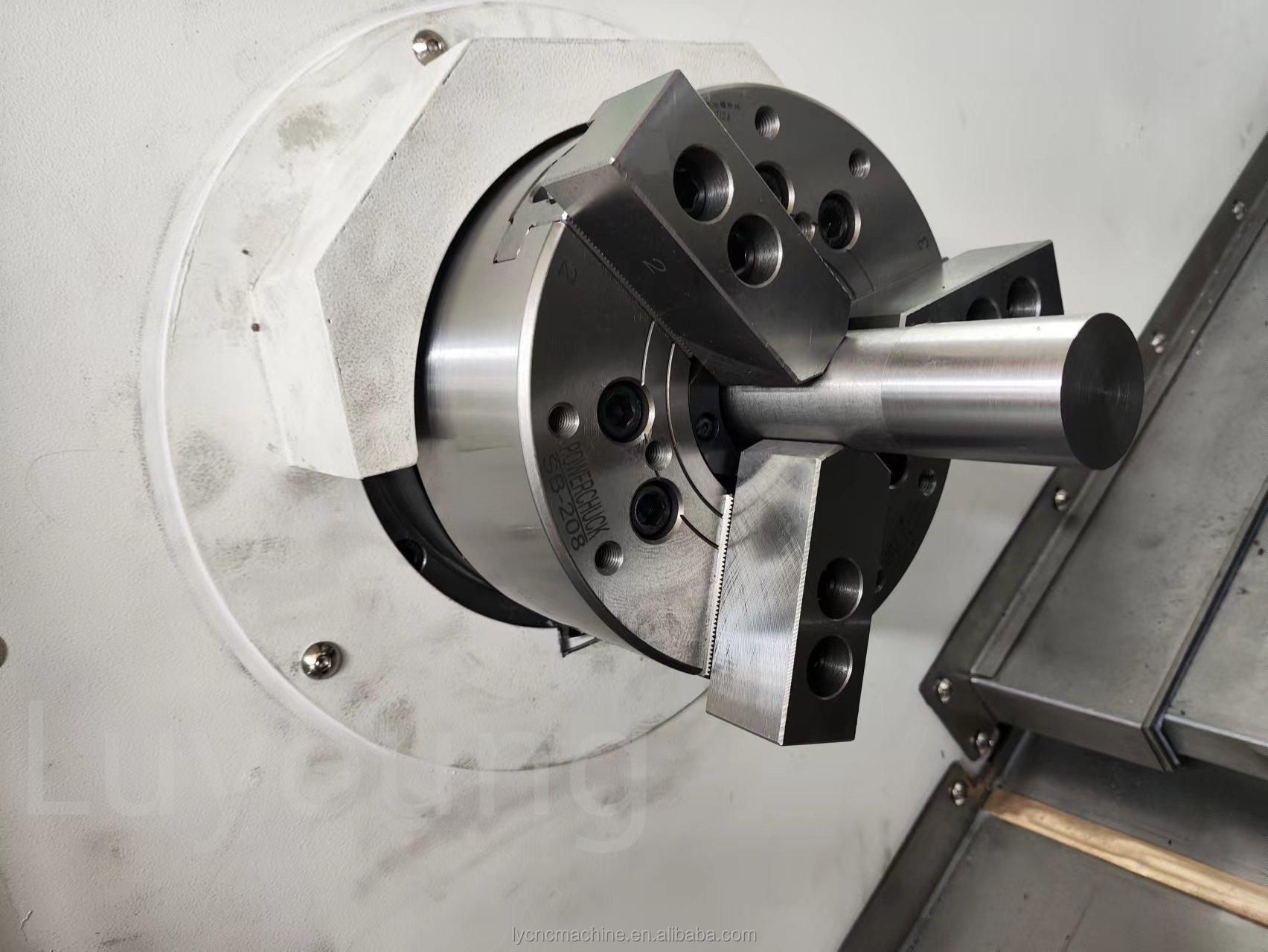 High Precision Tck56 Slant Bed Cnc Lathe Machine Aluminum Steel Brass Parts