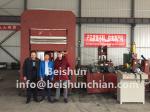 PLC Control Automatic Customizable Rubber Vulcanizing Press Machine For