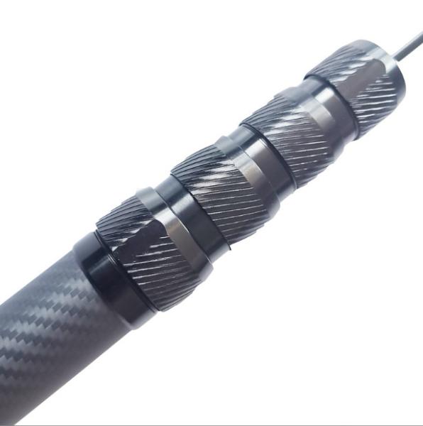 Quality Lightweight Telescopic Poles Machined Carbon Fiber Pipe 10m 15m 45 Feet for sale