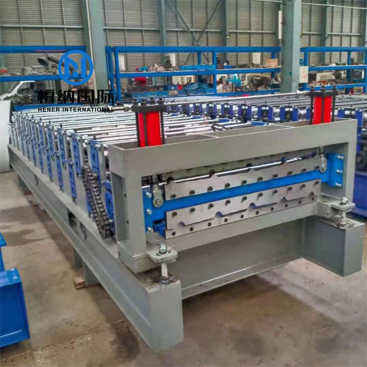 Color Steel Double Layer Roll Forming Machine For Ibr Trapezoidal Roof Wall Panel