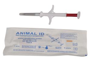 China 2.12*12mm Pet ID Microchip , Cat Tracker Microchip For Pet Identification Tracking Injectable Transponders wholesale