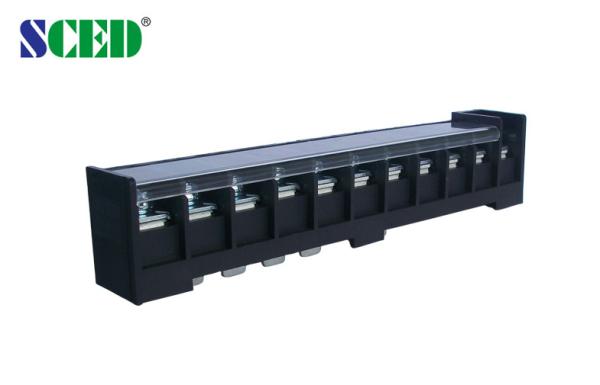 Quality Pitch  18.00mm   600V  75 / 30A  11P   Barrier Terminal Block   Power Terminal Block for sale