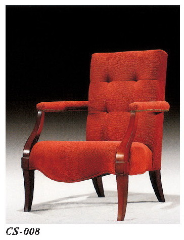 China Hotel Restaurant Furniture,Upholstered Dining Armchair wholesale