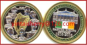 China Factory in China metal fake gold coin-sell old souvenir coins wholesale