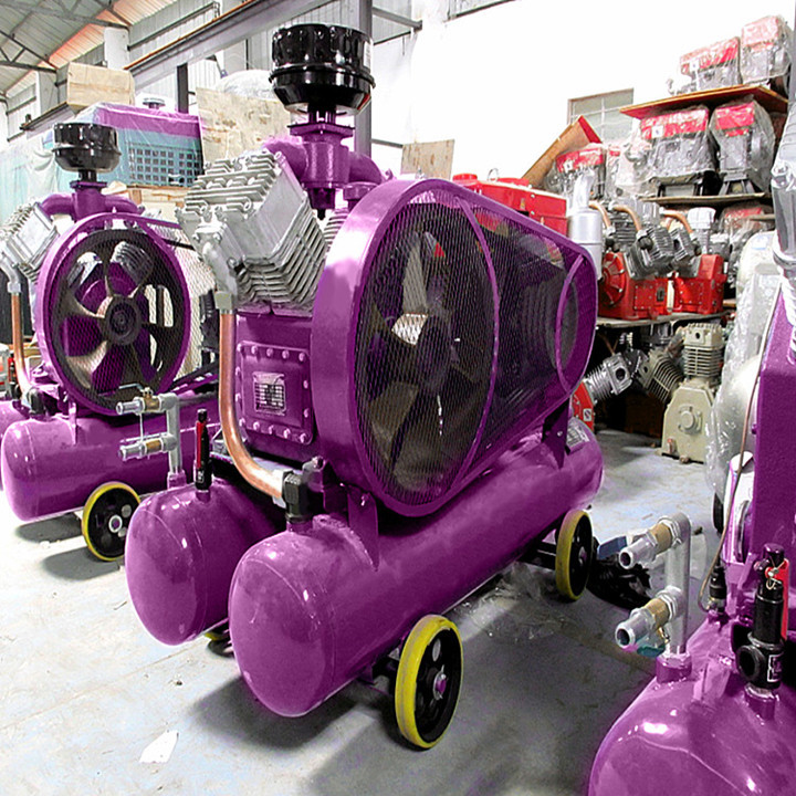 Piston Air Compressor Portable Air Compressor Machine Diesel Industrial Air Compressor