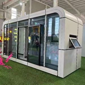 China Prefabricated Mobile Steel Structure Building Apple Cabin Tiny House wholesale