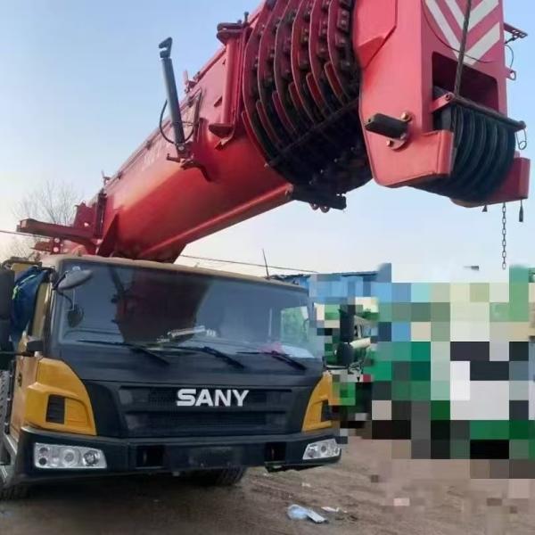 2022 Sany 110T 100 Tons Used All Terrain Crane , Mobile Truck Lifting Crane 2nd Hand