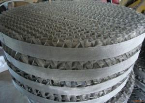 China AISI304 Plain Weave Wire Mesh Structured Packing wholesale
